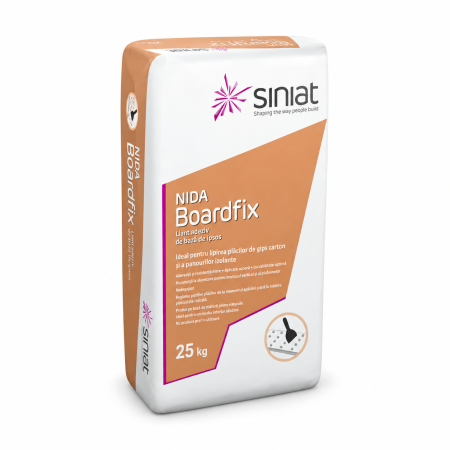 Adeziv pentru lipire gips-carton Siniat NIDA Boardfix, 25 kg